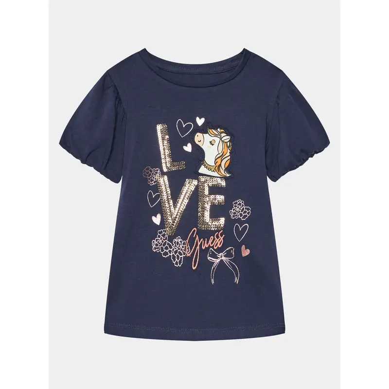 Guess T-shirt Blu 4205948