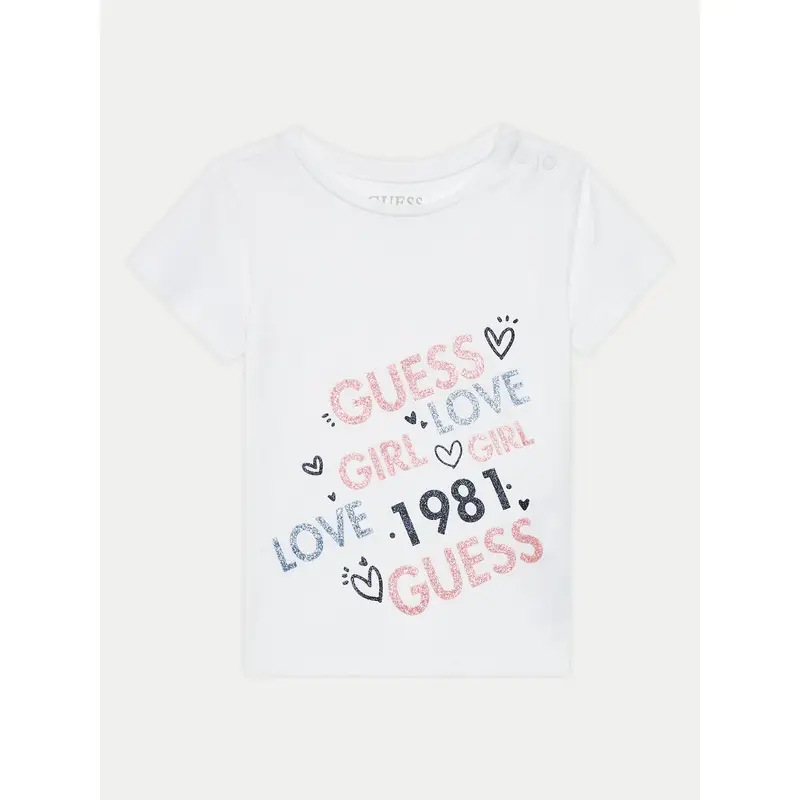 Guess T-shirt Bianco 3205710