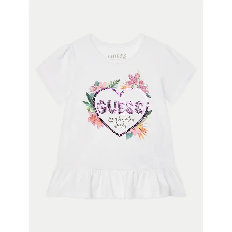 Guess T-shirt Bianco 3946726