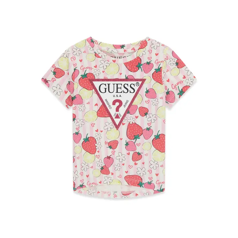 Guess T-shirt Rosa 4276427
