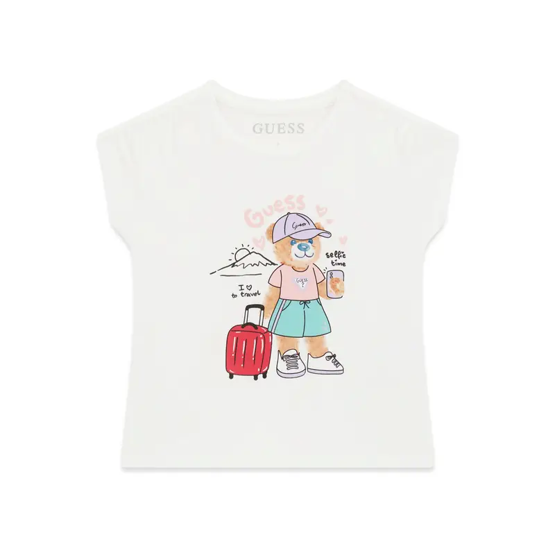 Guess T-shirt Bianco 4276430