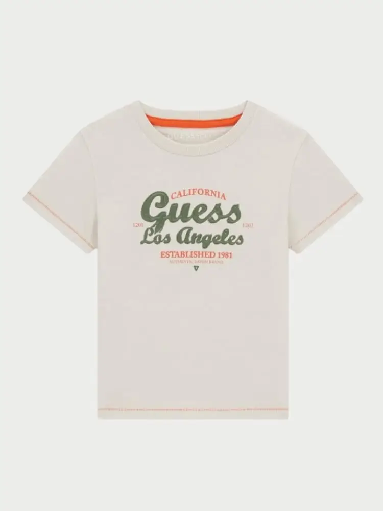 Guess T-shirt Beige 4370410