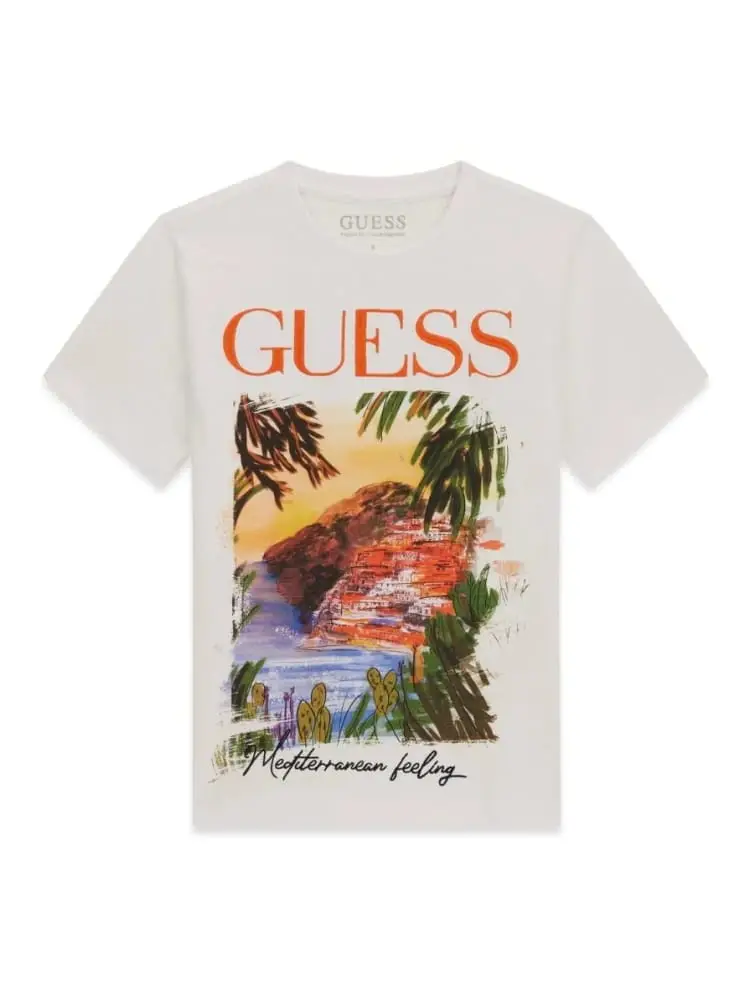 Guess T-shirt Bianco 4370375