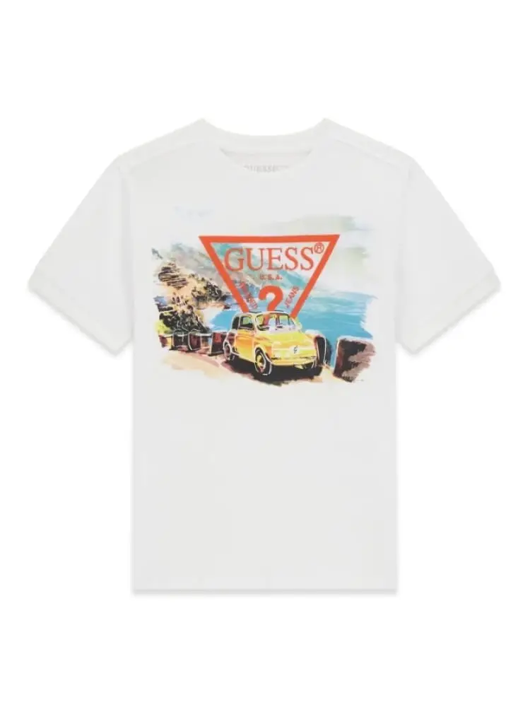 Guess T-shirt Bianco 4370376