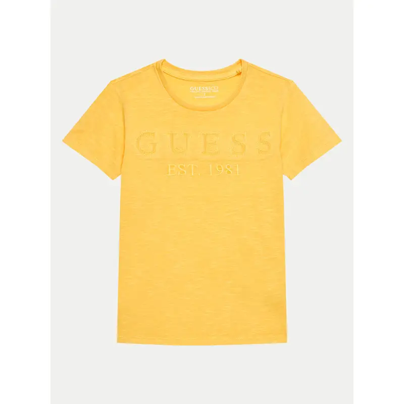 Guess T-shirt Giallo 3204107