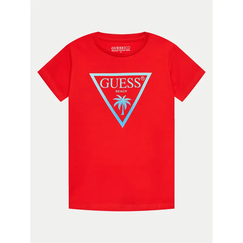 Guess T-shirt Rosso 4236218