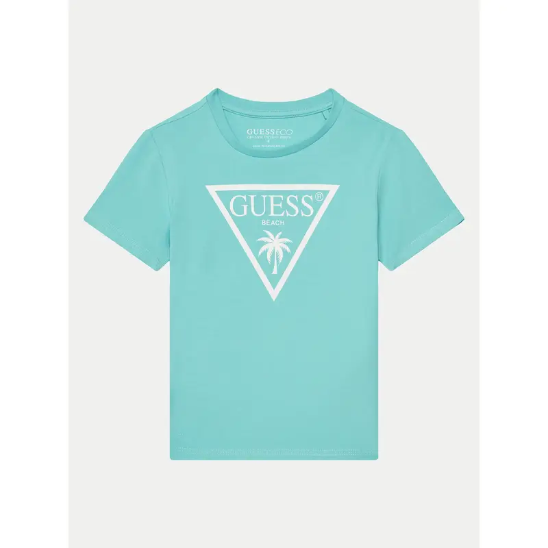 Guess T-shirt Turchese 4081271