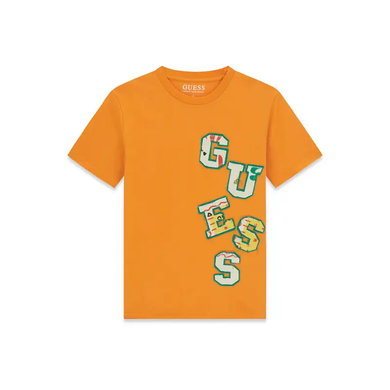 Guess T-shirt Arancione 4276439