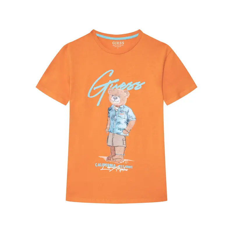 T-shirt L6GI09 K8HM4 Arancione Regular Fit