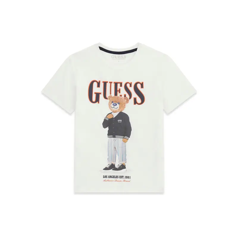 Guess T-shirt Bianco 4276447