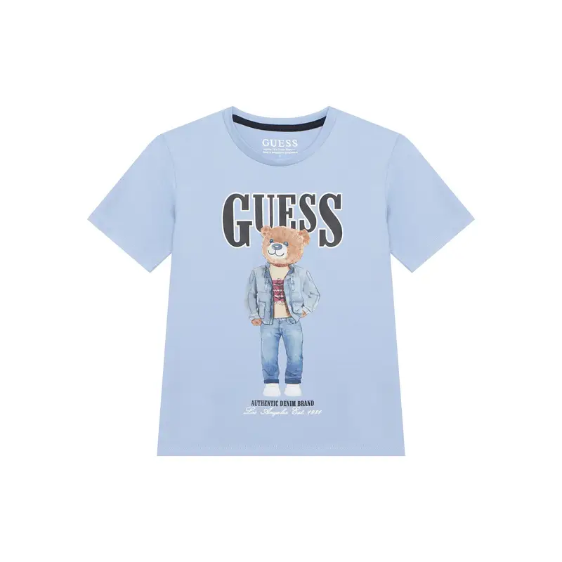 Guess T-shirt Azzurro 3834152