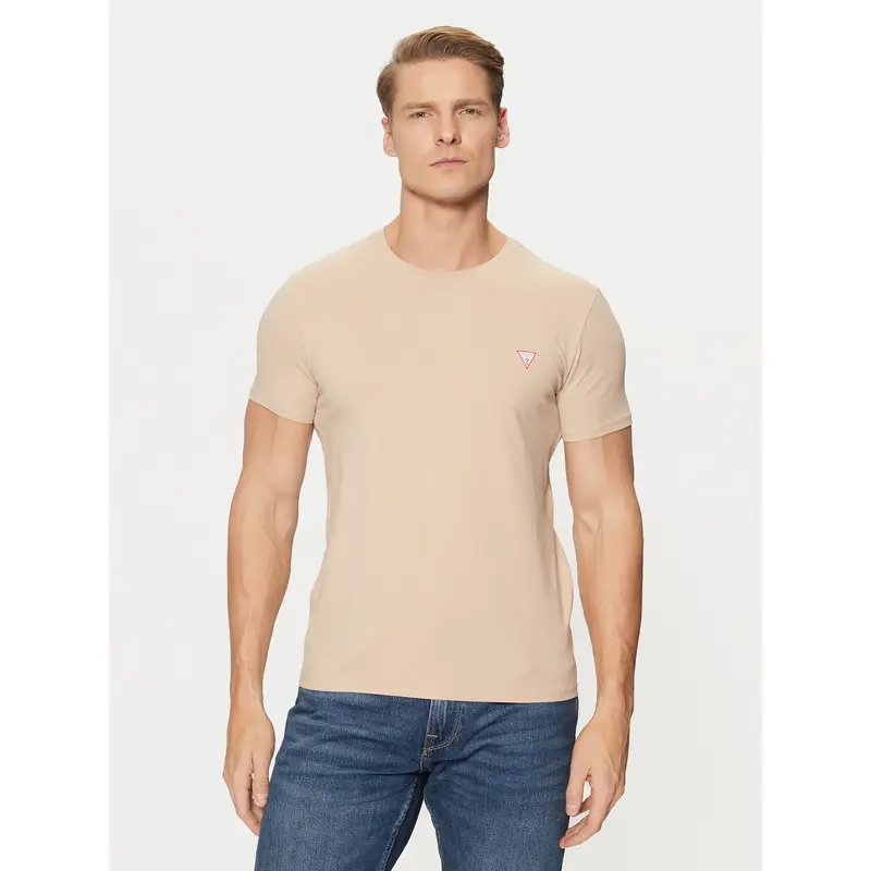 T-shirt M2YI24 J1314 Beige Slim Fit