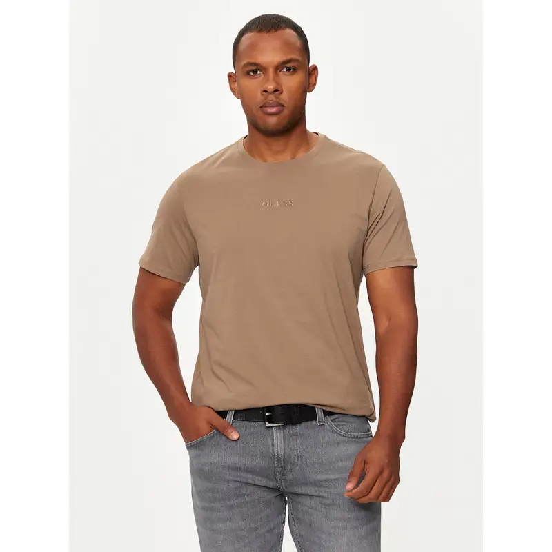 Guess T-shirt Marrone 3971760