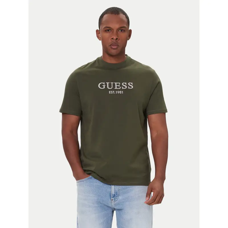 Guess T-shirt Verde 4156097