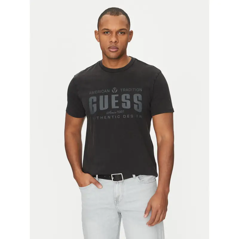 Guess T-shirt Nero 4207458