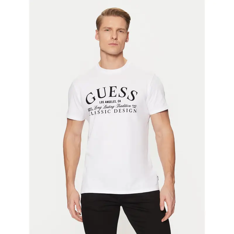 Guess T-shirt Bianco 4194629