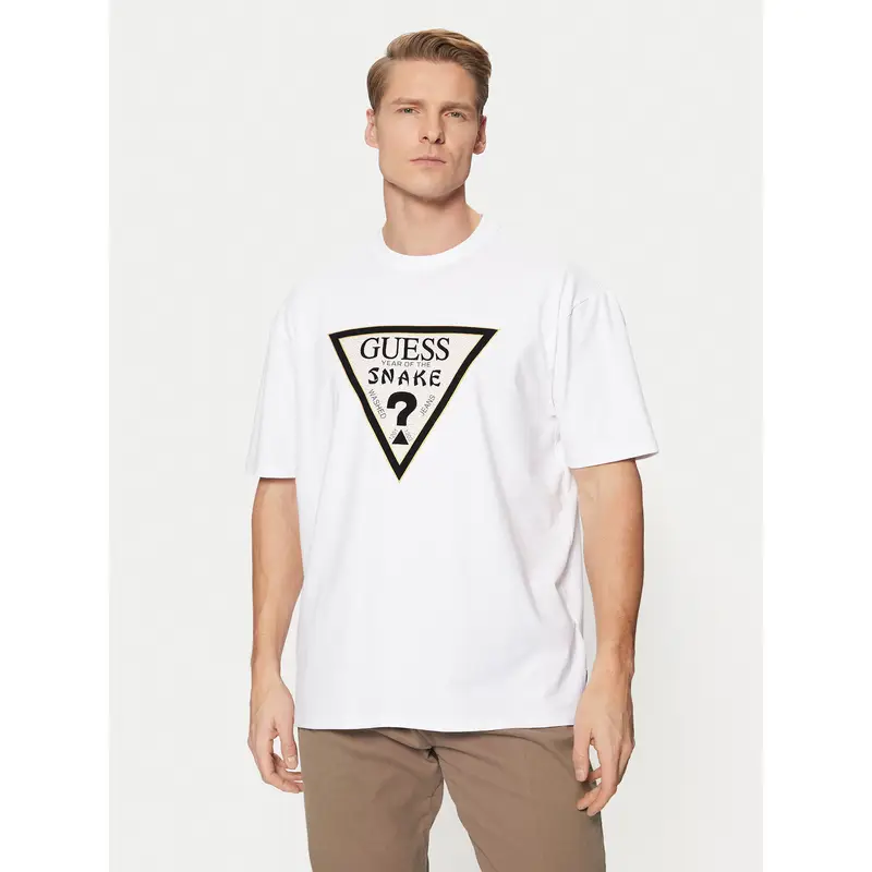 Guess T-shirt Bianco 3211341