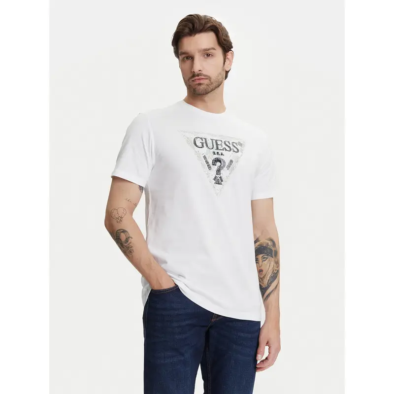 Guess T-shirt Bianco 3224279
