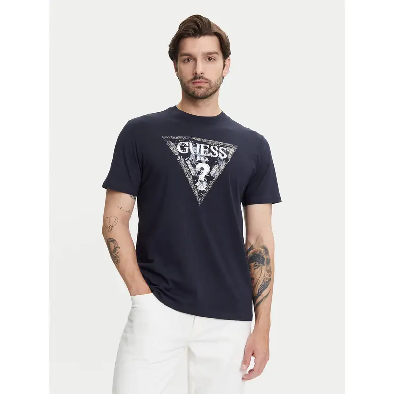 Guess T-shirt Blu 3224282