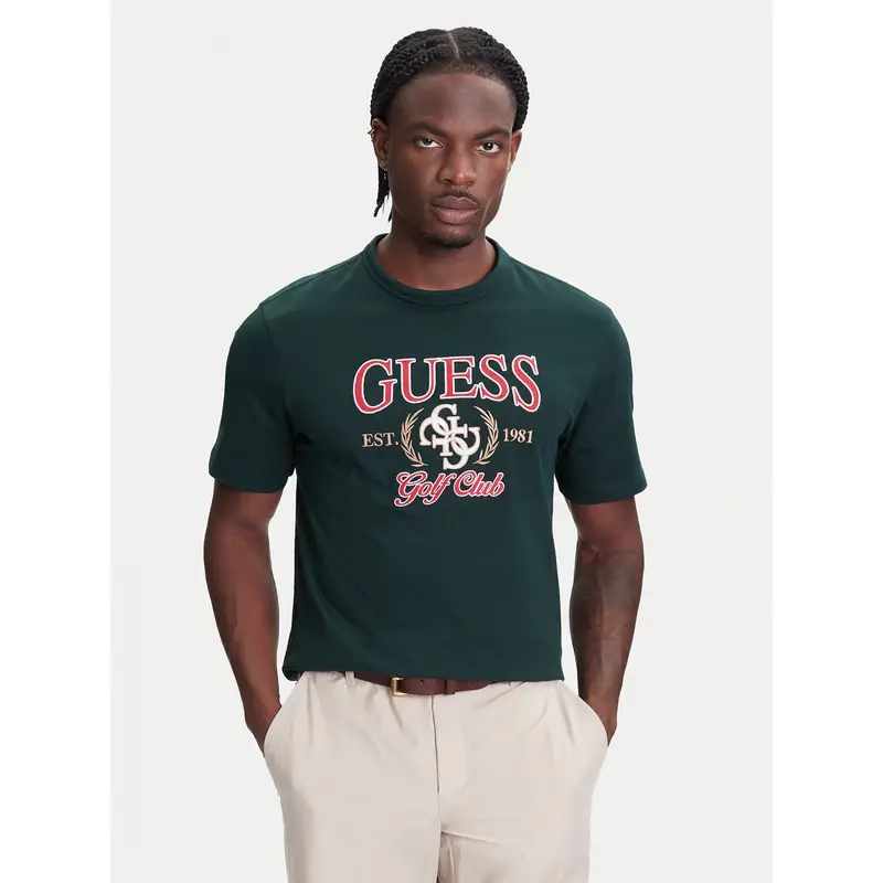 Guess T-shirt Verde 3224290