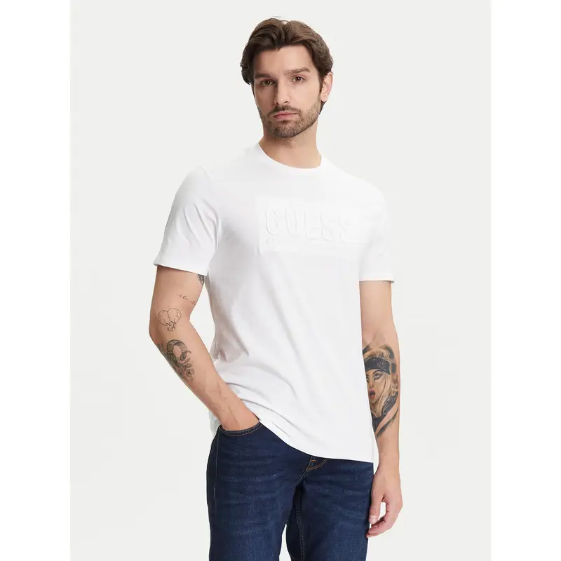 Guess T-shirt Bianco 3224297