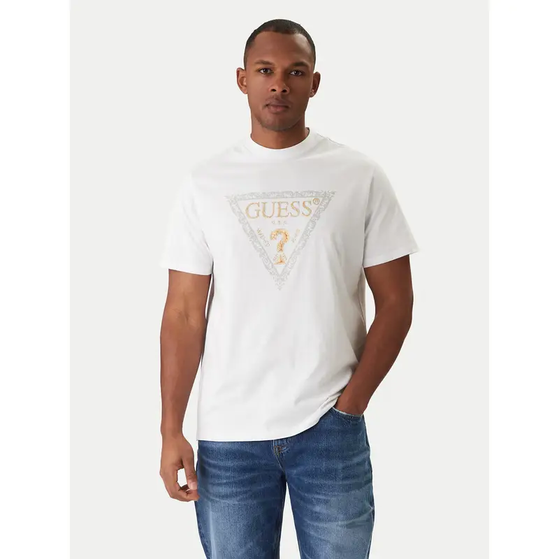 Guess T-shirt Bianco 3885726