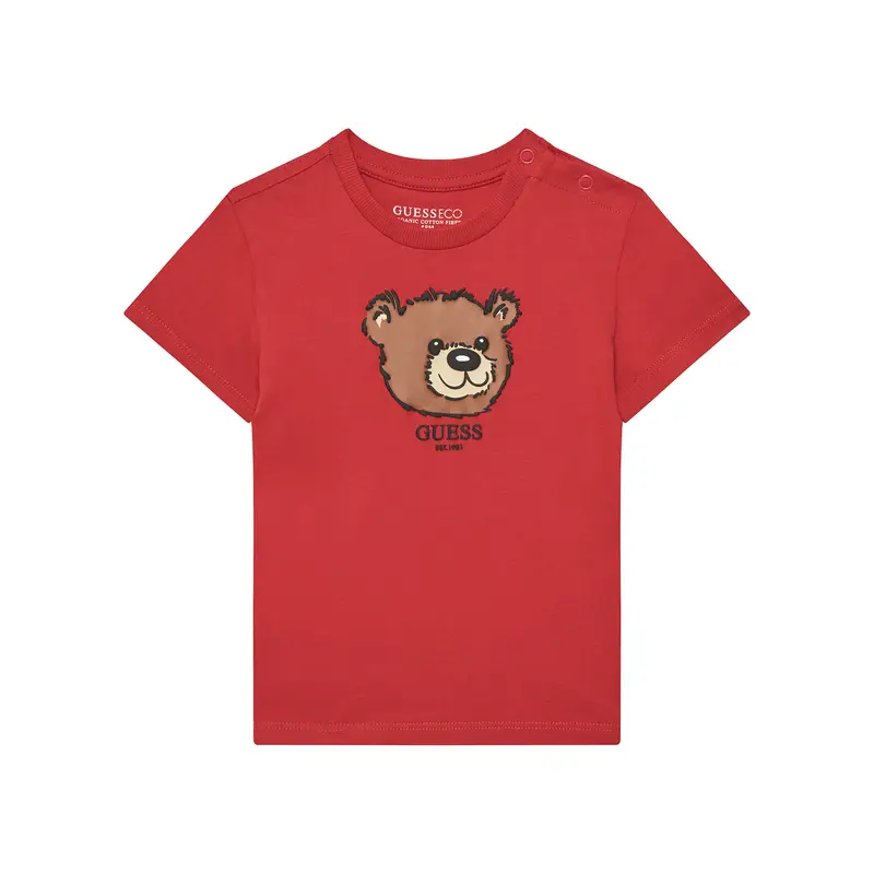 Guess T-shirt Rosso 3885028