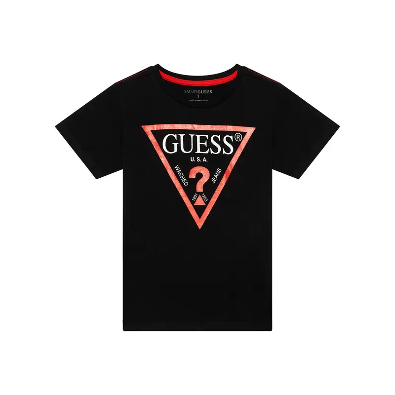 Guess T-shirt Nero 3200424
