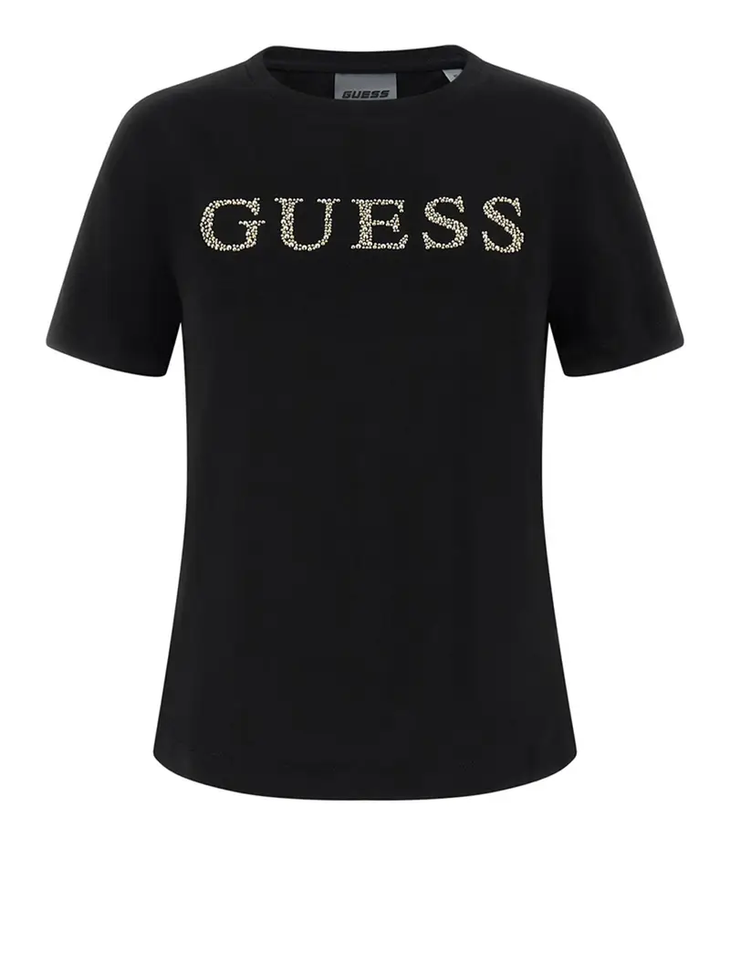 t-shirt octavia guess da donna - nero