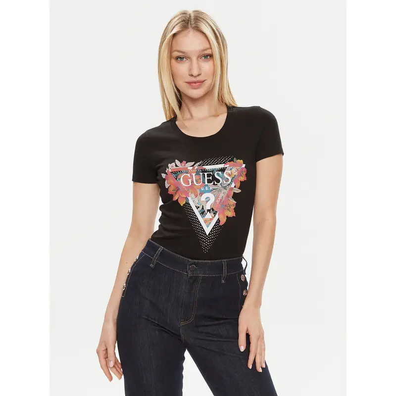 Guess T-shirt Nero 3204135