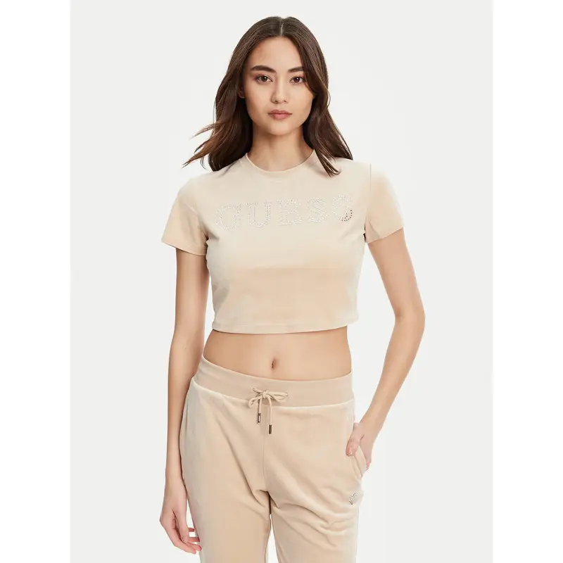 Guess T-shirt Beige 3224361