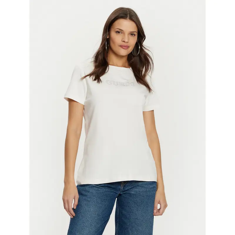 Guess T-shirt Beige 3949878