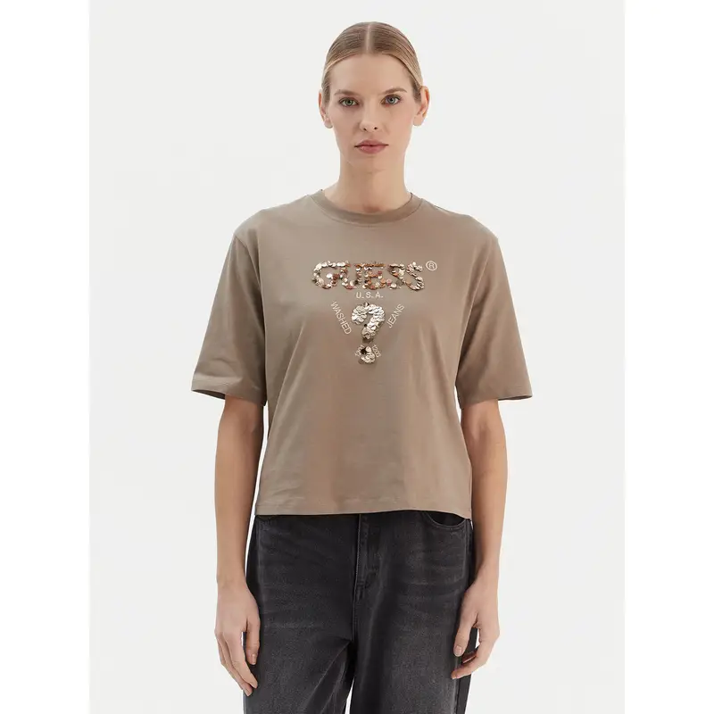 Guess T-shirt Beige 3861876