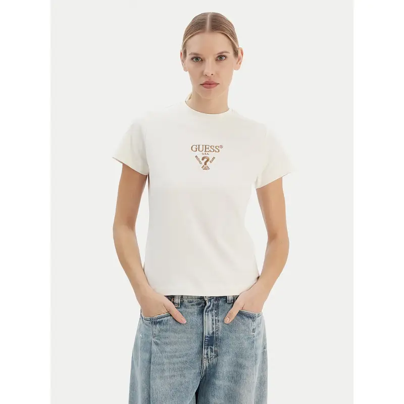 Guess T-shirt Beige 3861877