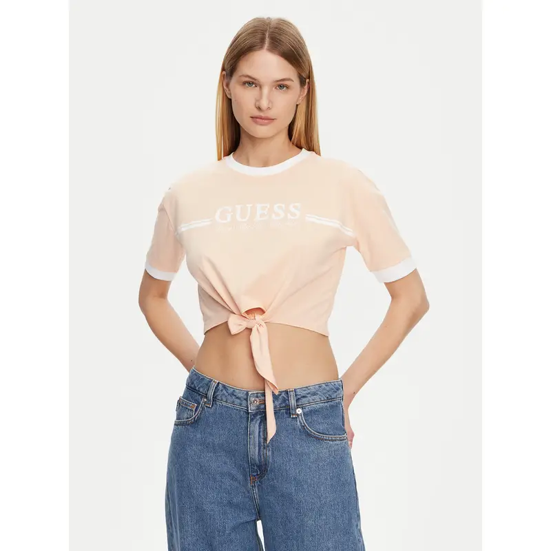 T-shirt V5GI05 I3Z14 Arancione Regular Fit