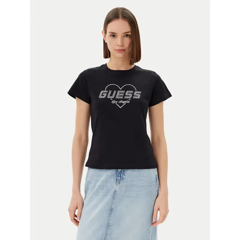 Guess T-shirt Nero 3216411