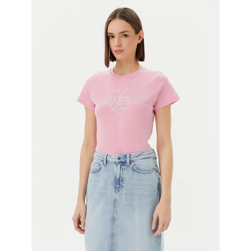 Guess T-shirt Rosa 3346964