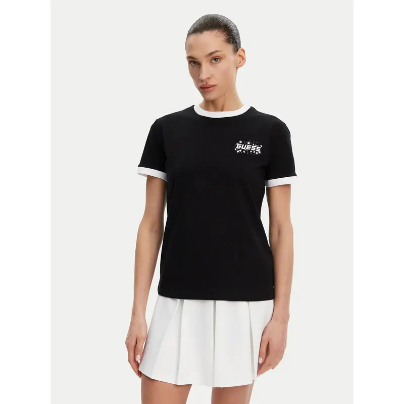 Guess T-shirt Nero 3216419