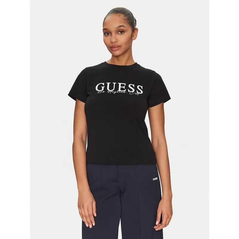 Guess T-shirt Nero 3387109