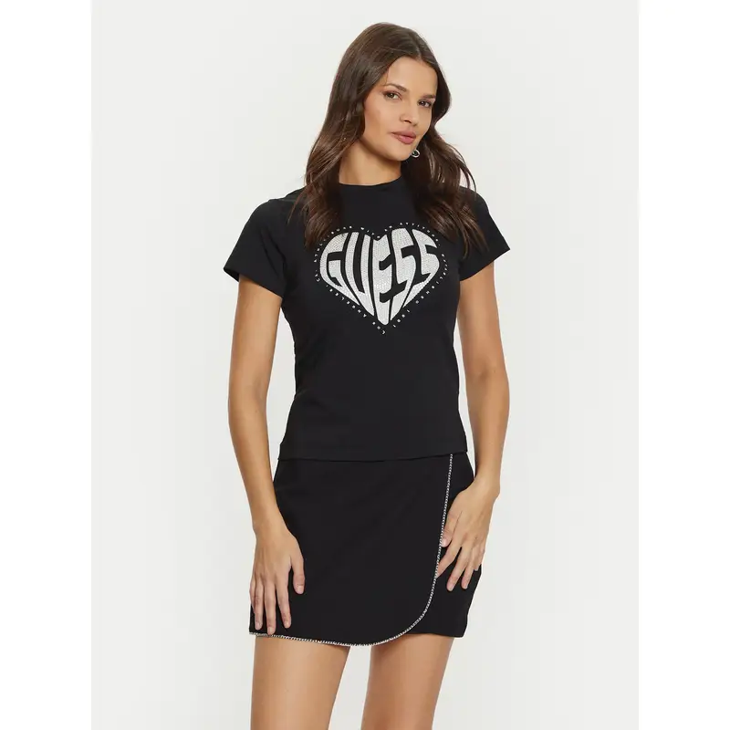Guess T-shirt Nero 4155949