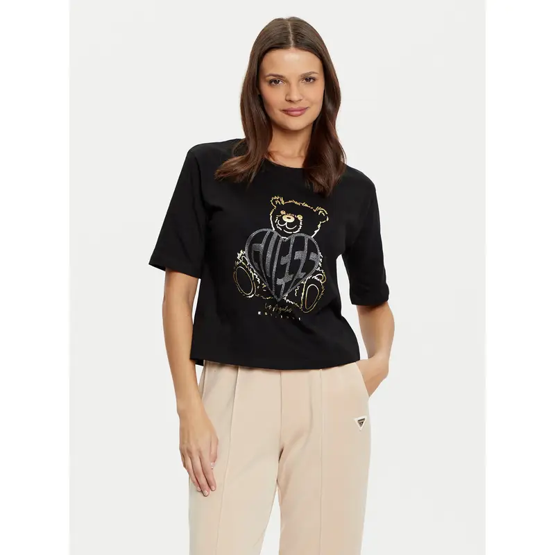 Guess T-shirt Nero 3471958