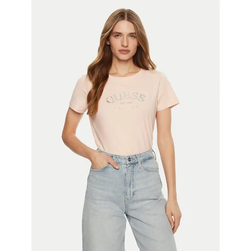 Guess T-shirt Rosa 3211432