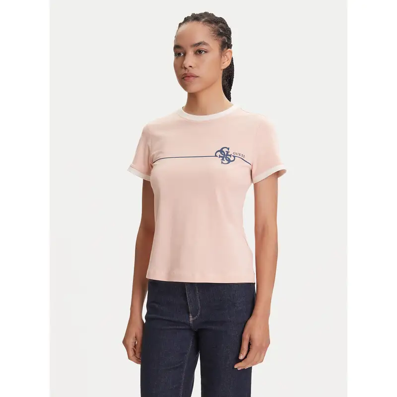 Guess T-shirt Rosa 3224400