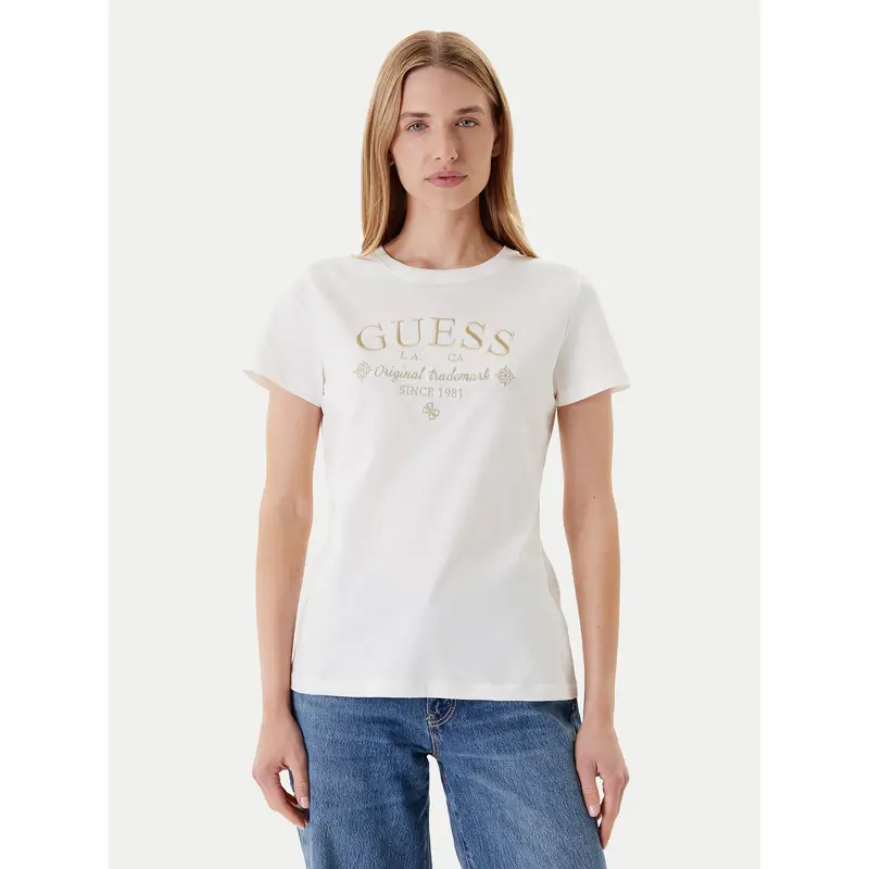 Guess T-shirt Bianco 3224402