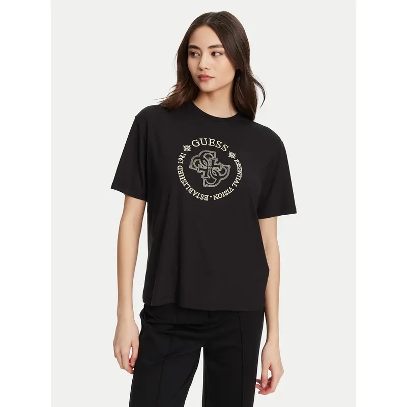 Guess T-shirt Nero 3224387