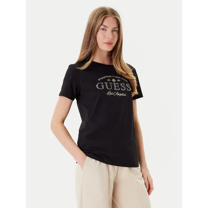 Guess T-shirt Nero 3962256