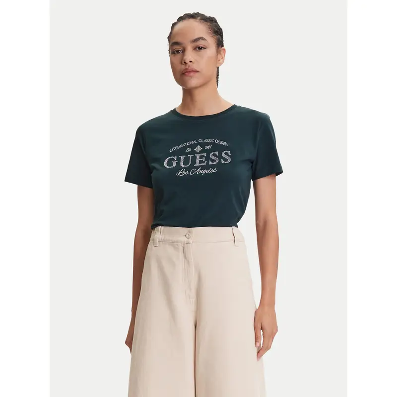 Guess T-shirt Verde 3990783