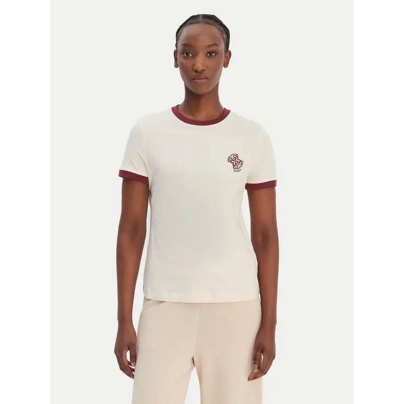 Guess T-shirt Beige 4241988