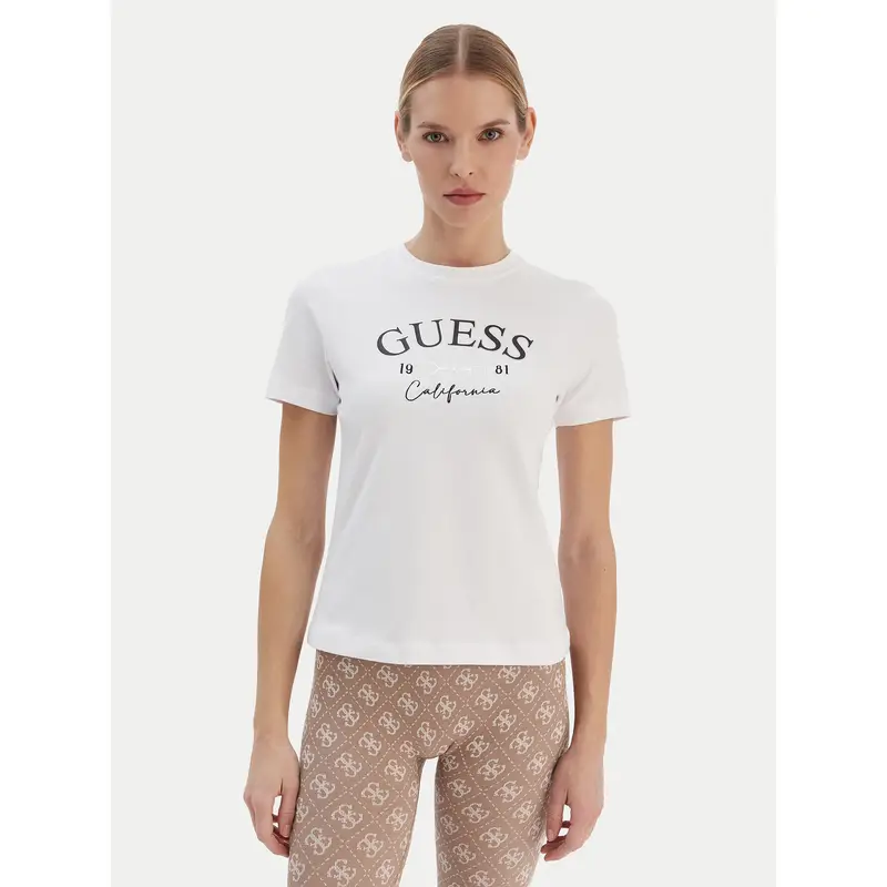 Guess T-shirt Bianco 3861881