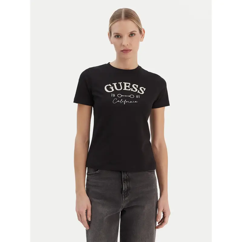 Guess T-shirt Nero 3861882